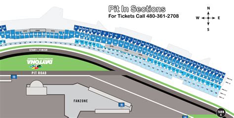 daytona 500 seating chart map.